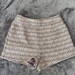 Jacquard Pattern Shorts